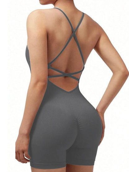 Yoga Set Combinaison Fitness Sculptante & Respirante
