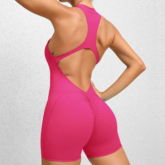 Combinaison de sport courte sans manches
