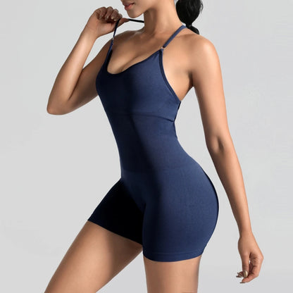 Yoga Set Combinaison Fitness Sculptante & Respirante