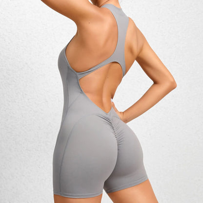 Combinaison de sport courte sans manches